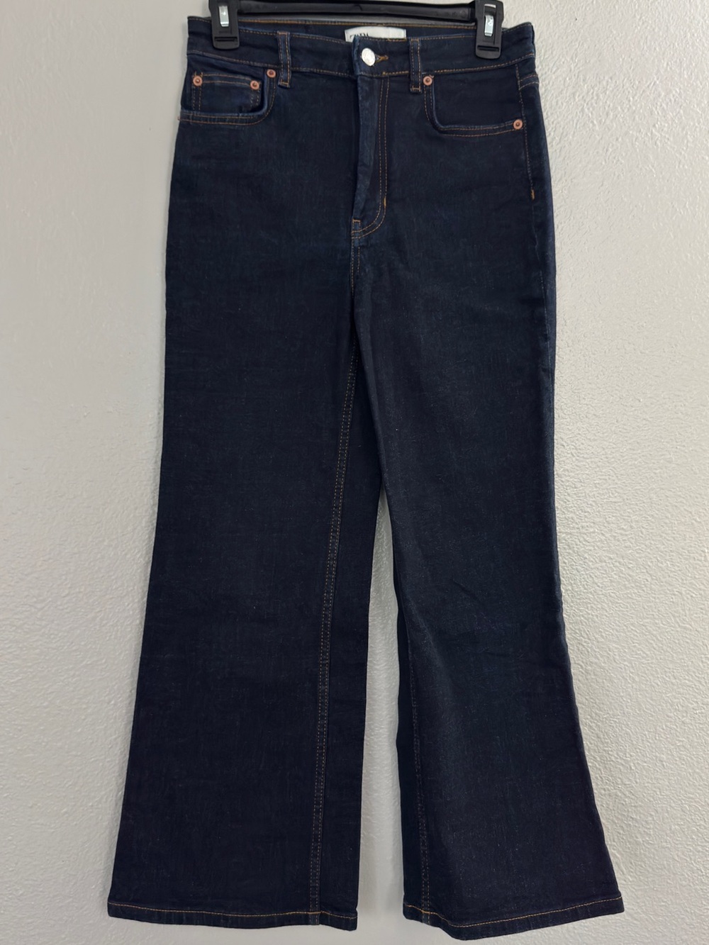 ZARA CROPPED ‘90S JEANS ZW PREMIUM BLUE